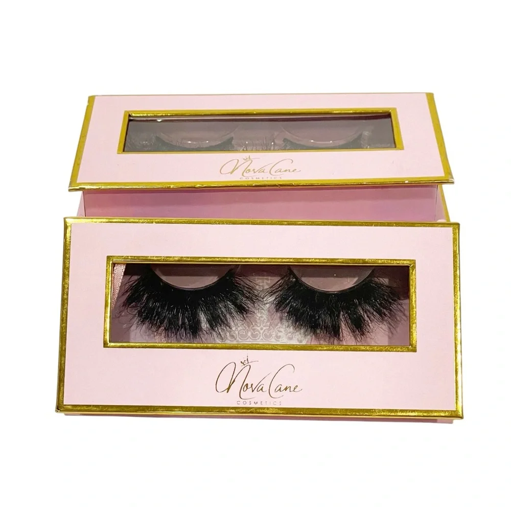 Nova Cane‎ Cosmetics Eyelash Bundle Lot of 4 NEW Black